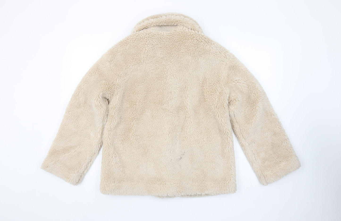 Womens UK Size XS Gémo Beige Basic Jacket