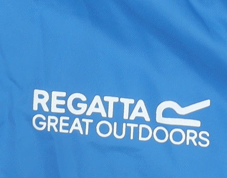 Boys UK Size 9-10 Years Regatta Blue Rain Coat