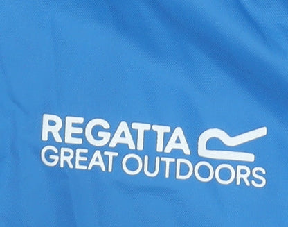 Boys UK Size 9-10 Years Regatta Blue Rain Coat