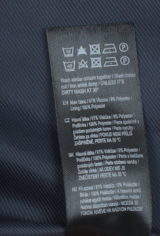 F&F Women's Navy Blue UK 8 Single-Breasted Blazer Jacket