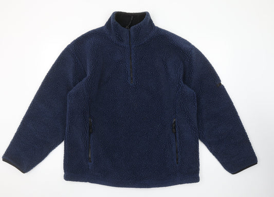 Mens UK Size S NX Blue Pullover Sweatshirt
