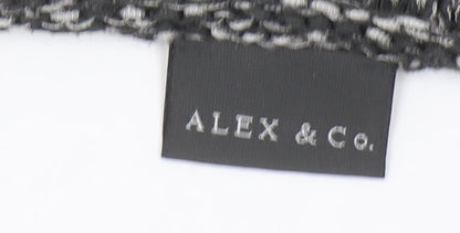 ALEX & Co. Womens Grey Chunky-Knit Scoop Neck Pullover Jumper Size 18