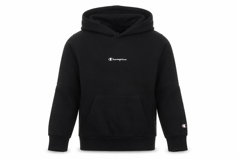 Boys UK Size 7-8 Years Champion Black Pullover Hoodie