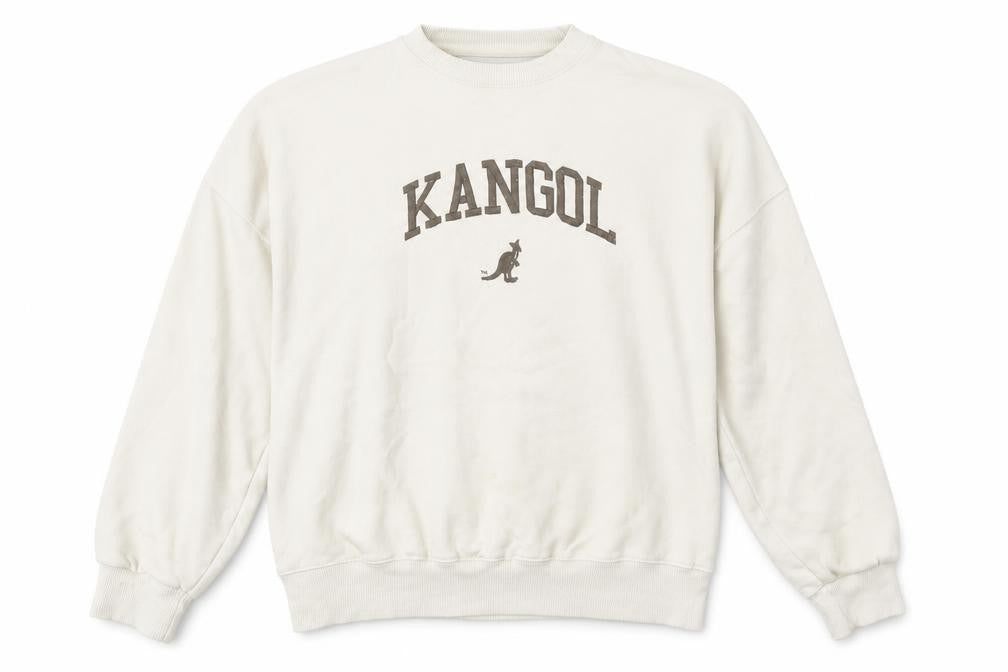 Womens UK Size S Pull & Bear Beige Pullover Sweatshirt
