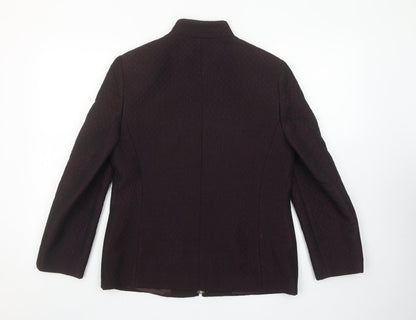 Womens UK Size 10 Gold by Michael H Brown Basic Jacket