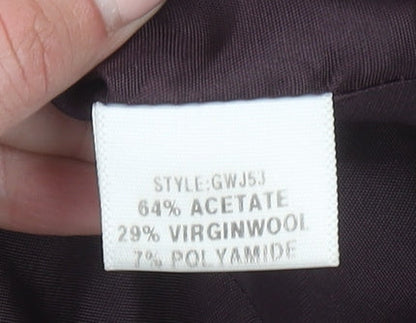 Womens UK Size 10 Gold by Michael H Brown Basic Jacket