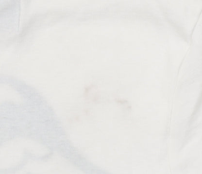 Primark Women’s White Rolling Stones T-Shirt Size S