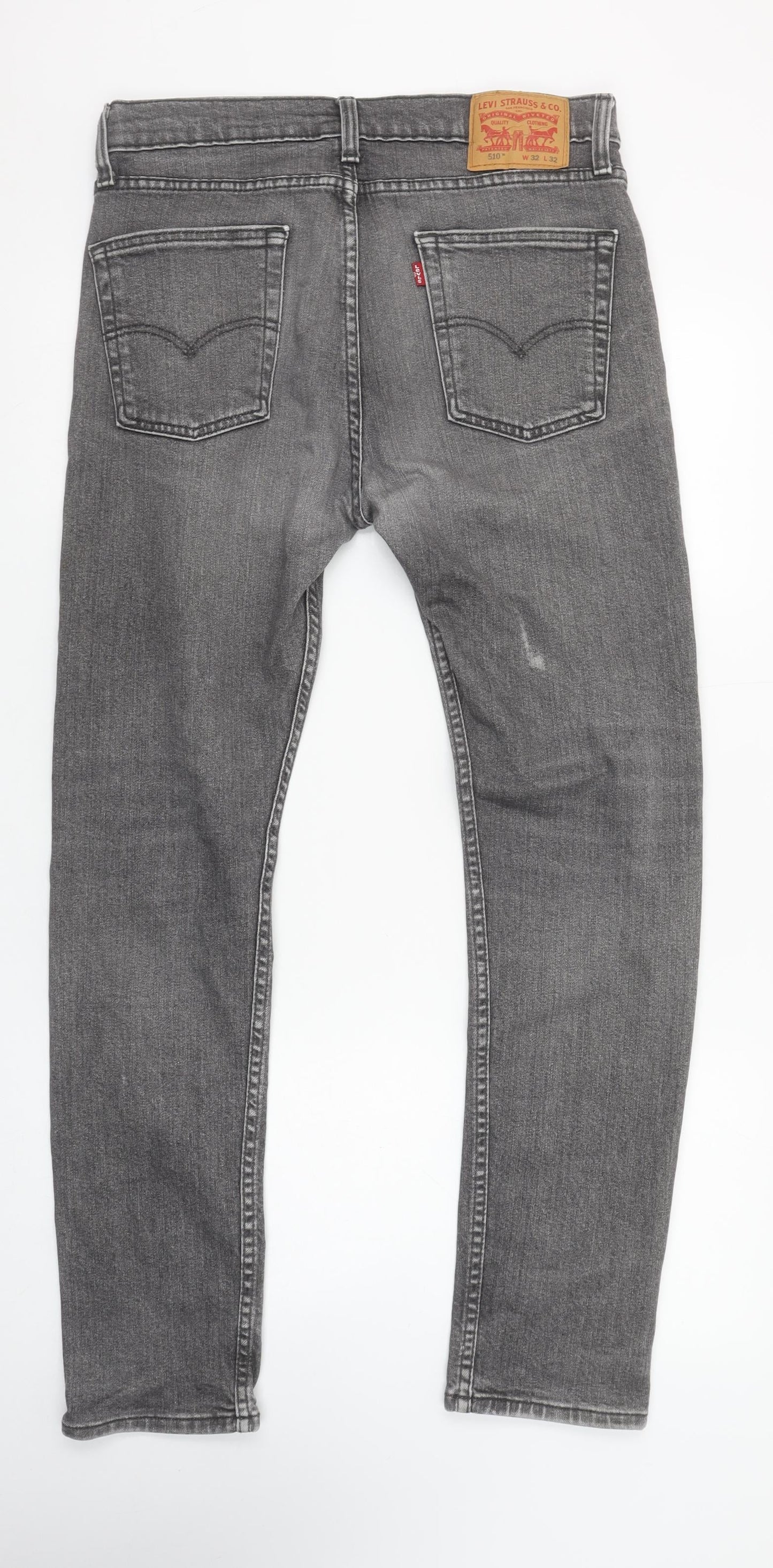 Levi’s 510 Men’s Grey Skinny Stretch Jeans W32 L32