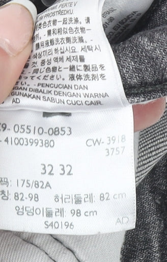 Levi’s 510 Men’s Grey Skinny Stretch Jeans W32 L32