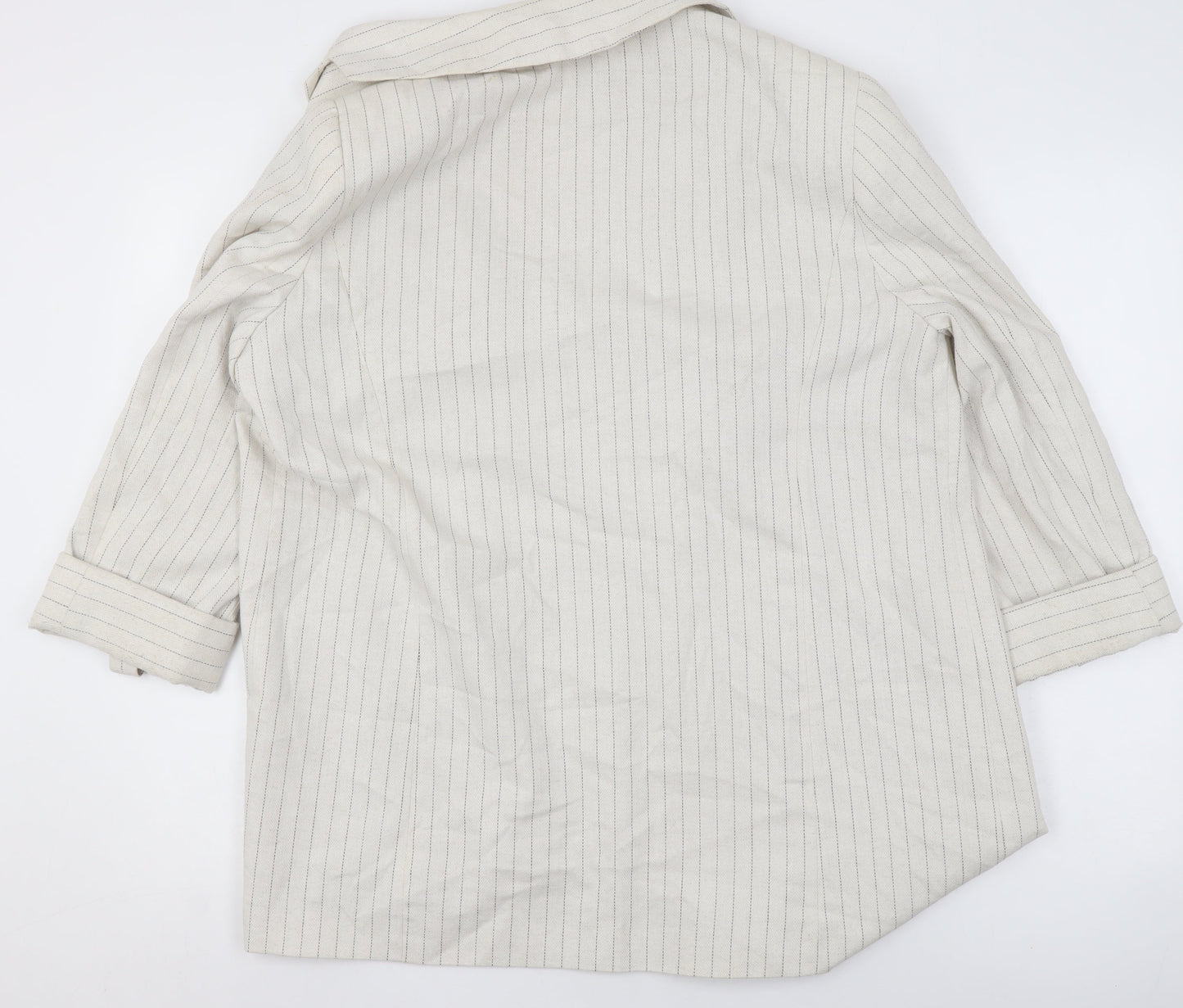 Womens UK Size 18 Papaya Beige Basic Jacket