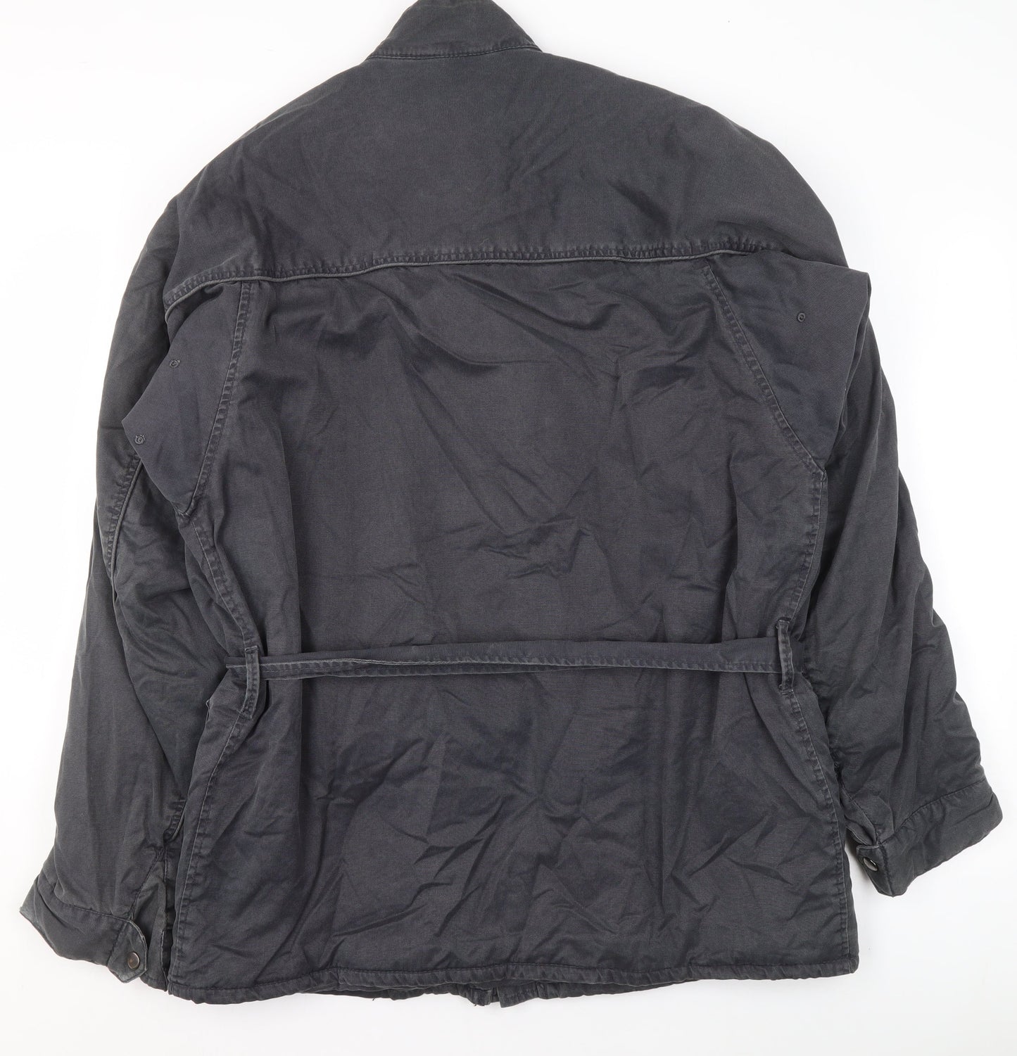 Mens UK Size M French Connection Grey Military Jacket
