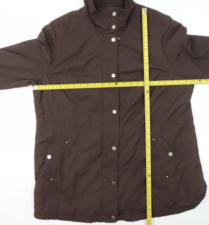 Womens UK Size 18 Marks and Spencer Brown Basic Jacket