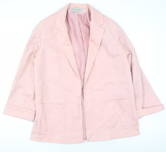 Womens UK Size 12 Planet Regular Pink Blazer