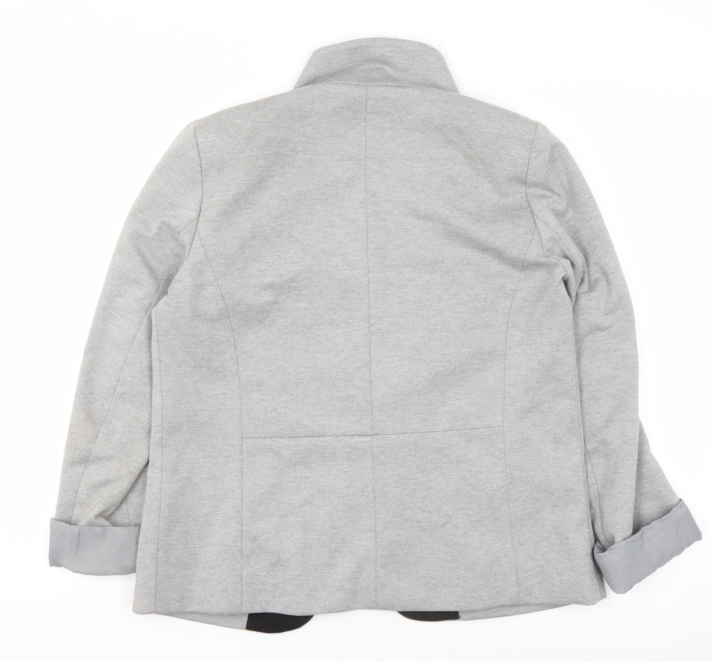 Womens UK Size 10 Oasis Regular Grey Blazer