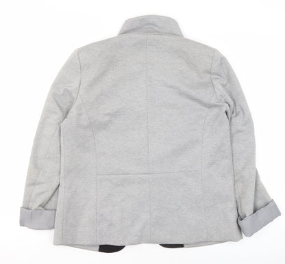 Womens UK Size 10 Oasis Regular Grey Blazer