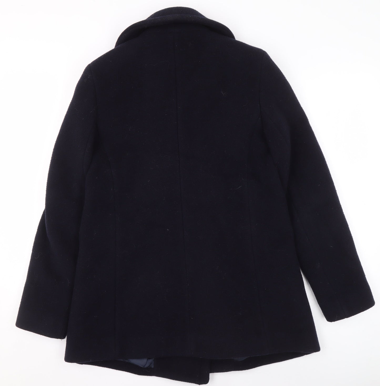 Mens UK Size 36 CLAUDIE PIERLOT Black Pea Coat