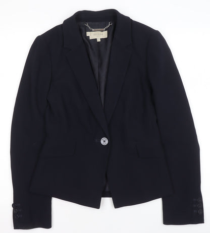 Womens UK Size 8 Hobbs Regular Black Blazer