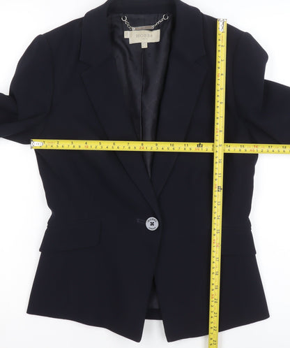 Womens UK Size 8 Hobbs Regular Black Blazer
