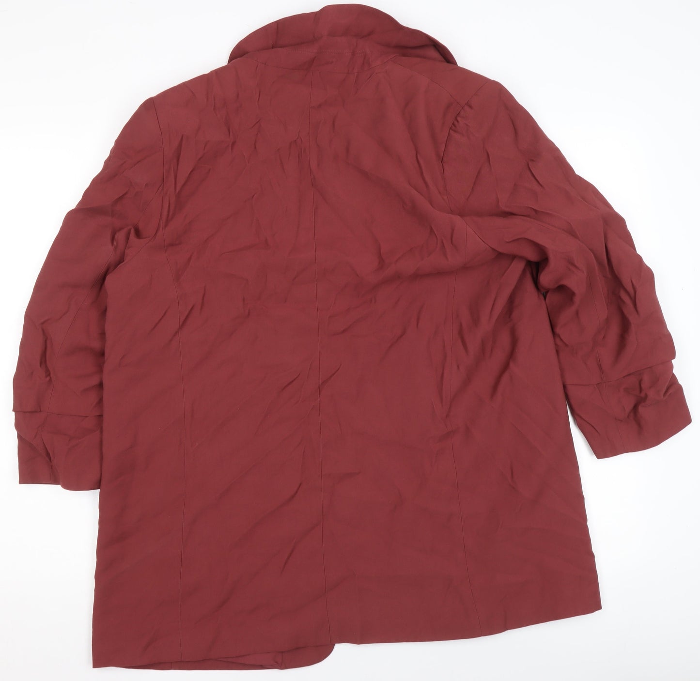 Womens UK Size 14 NEXT Red Basic Jacket