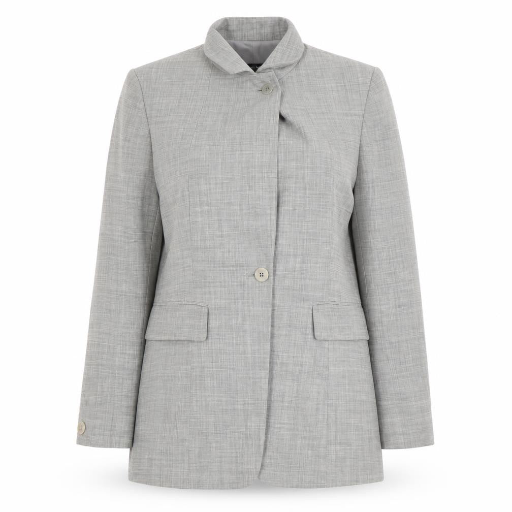 Womens UK Size 12 DKNY Regular Grey Blazer