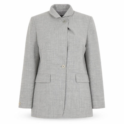 Womens UK Size 12 DKNY Regular Grey Blazer