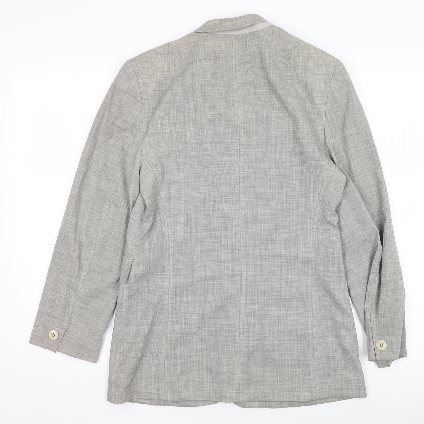 Womens UK Size 12 DKNY Regular Grey Blazer