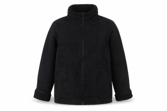 Womens UK Size S Arctic Storm Black Basic Jacket