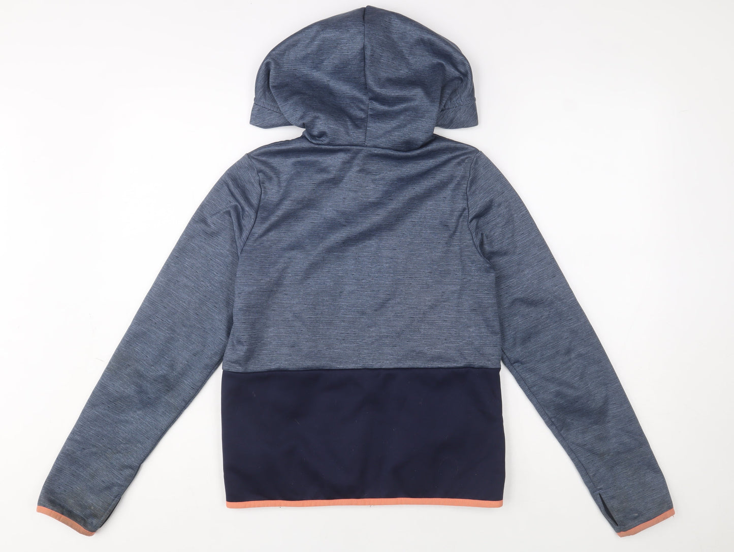 Girls UK Size 14 Years DECATHLON Blue Basic Jacket