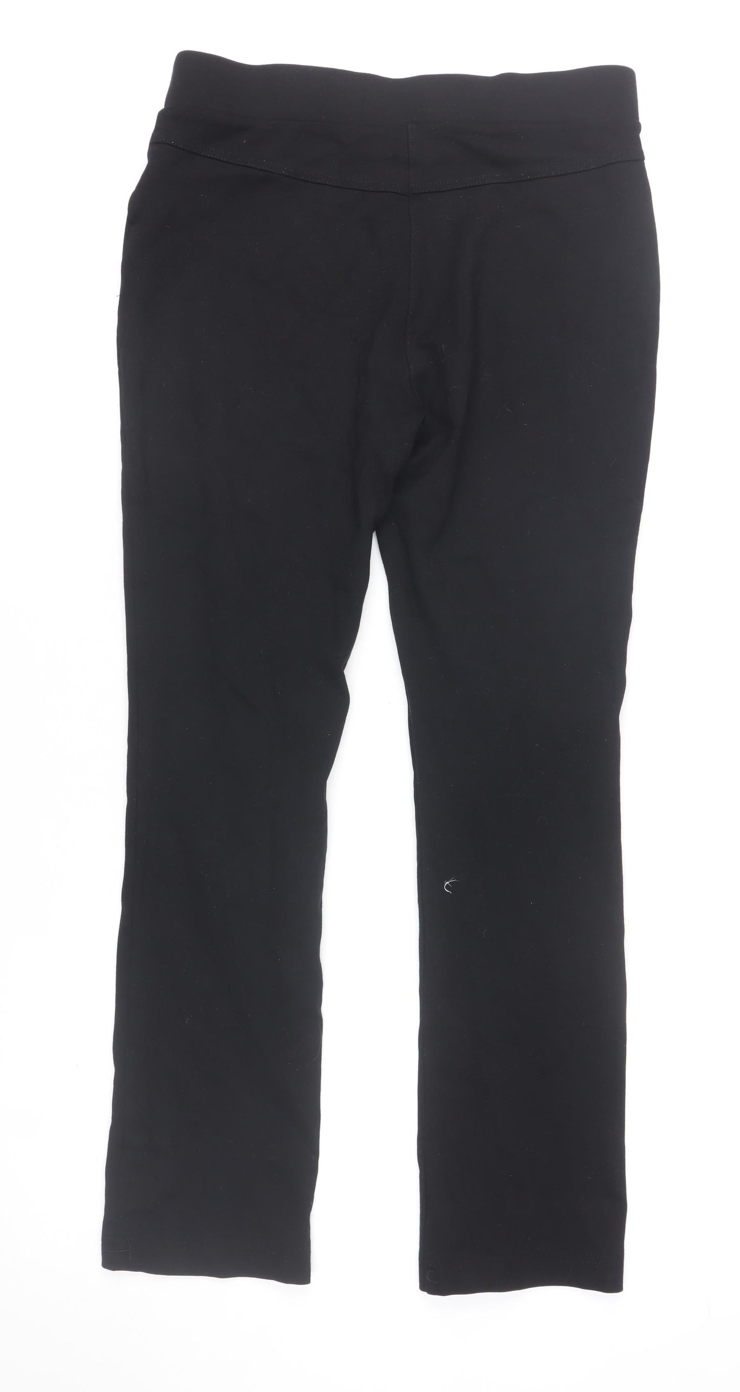 Womens UK Size 8 Punt Roma Slim Fit Leggings Black Trousers