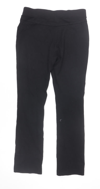 Womens UK Size 8 Punt Roma Slim Fit Leggings Black Trousers