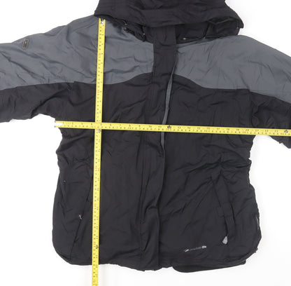 Womens UK Size 18 Mountainlife Black Puffer Jacket