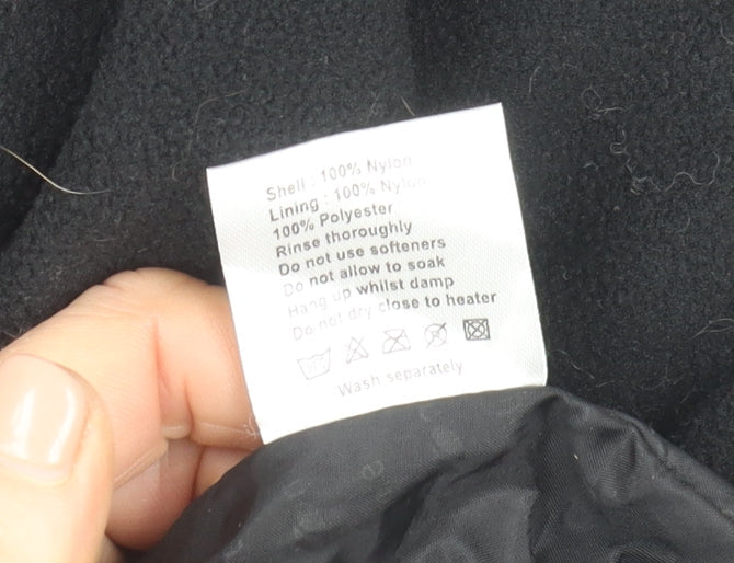 Womens UK Size 18 Mountainlife Black Puffer Jacket