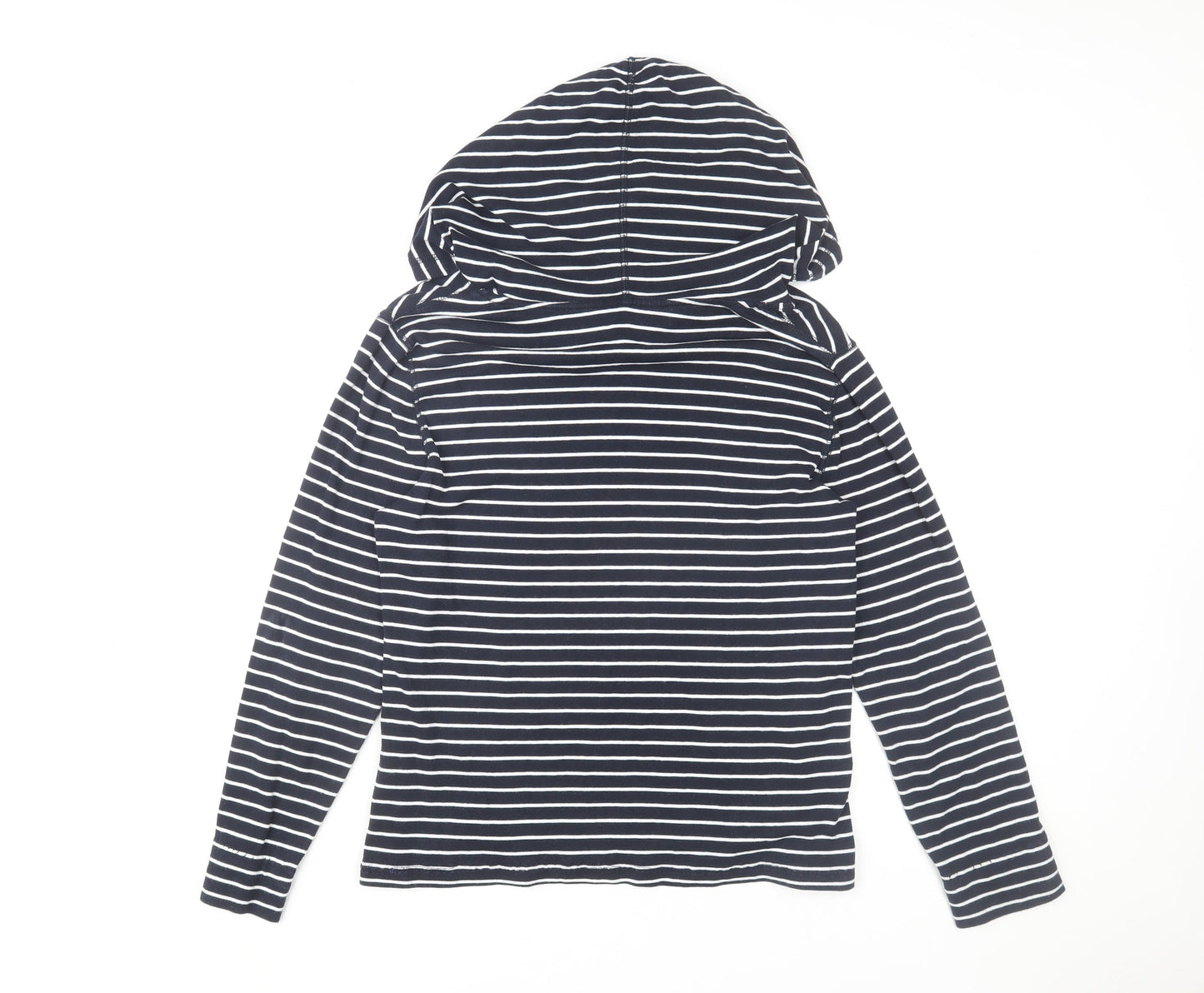 Womens UK Size L Eddie Bauer Blue Pullover Hoodie