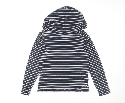 Womens UK Size L Eddie Bauer Blue Pullover Hoodie