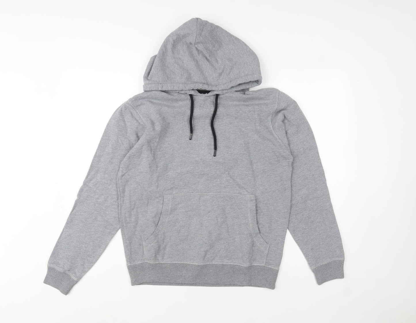 Mens UK Size XS Springfield Grey Pullover Hoodie