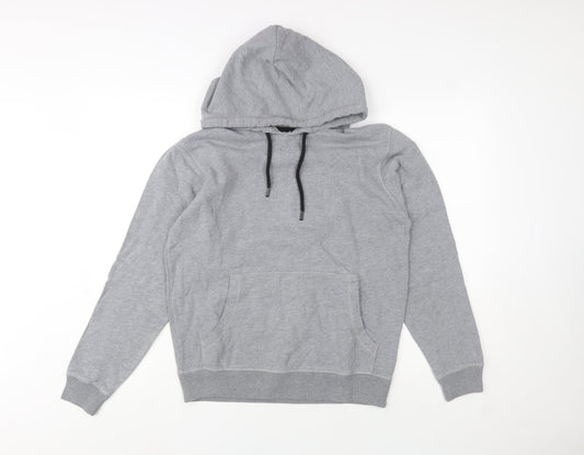 Mens UK Size XS Springfield Grey Pullover Hoodie