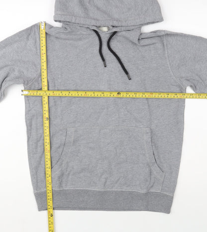 Mens UK Size XS Springfield Grey Pullover Hoodie