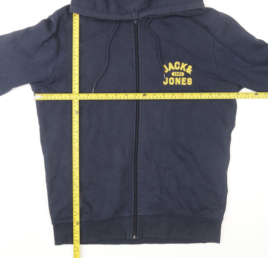 Mens UK Size M JACK & JONES Blue Gym & Training Running & Jogging Walking Jacket