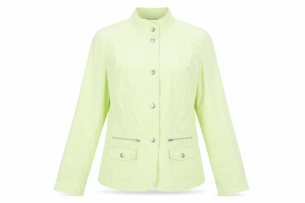 Womens UK Size 14 Red Herring Green Basic Jacket