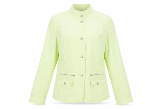 Womens UK Size 14 Red Herring Green Basic Jacket
