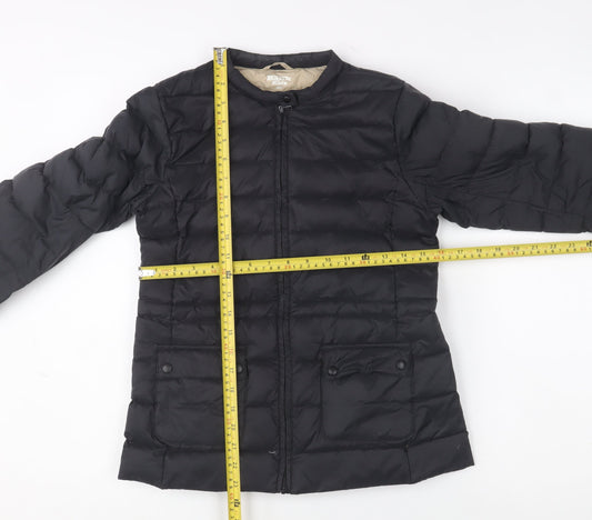 Boys UK Size 12 Years Indigo Bank Kids Black Puffer Jacket