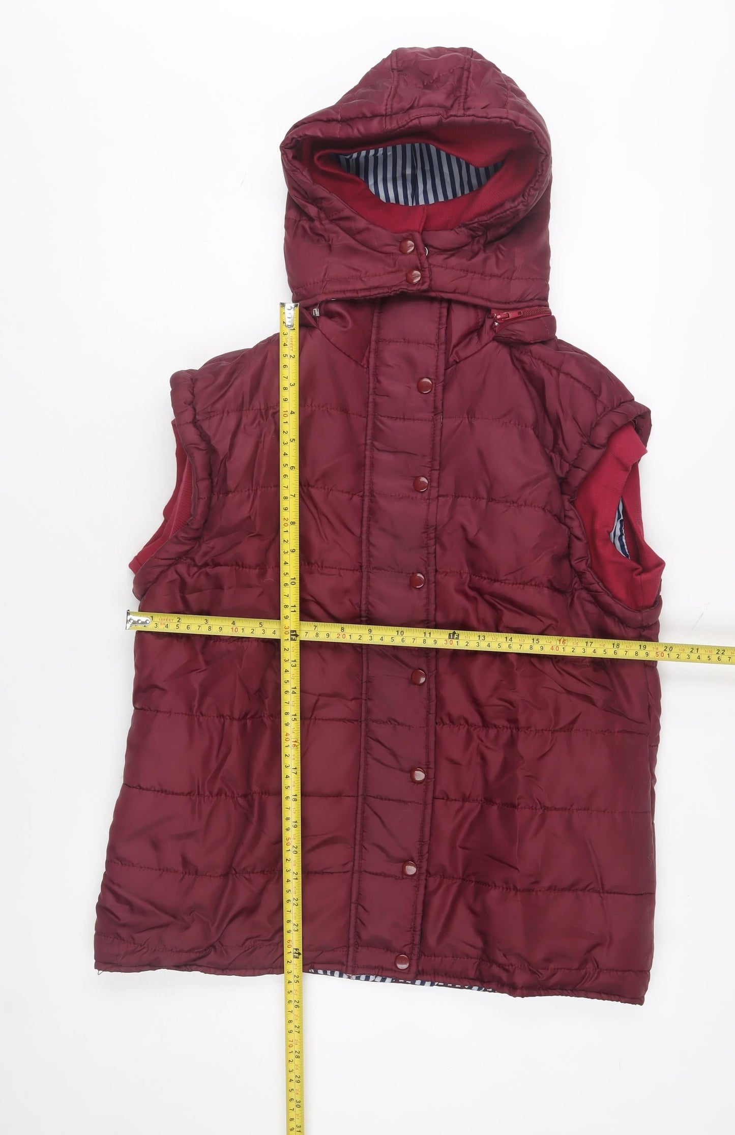 Womens UK Size 18 Urban Diva Red Puffer Jacket