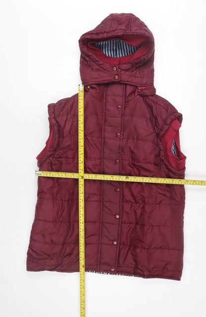 Womens UK Size 18 Urban Diva Red Puffer Jacket