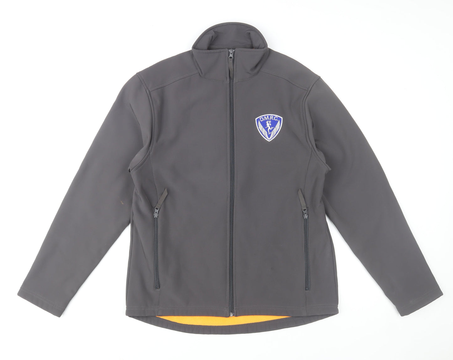 Unisex Adults UK Size M B&C Collection Grey Soft Shell