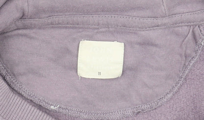 Teens UK Size 146 John Lewis & Partners Purple Pullover Hoodie
