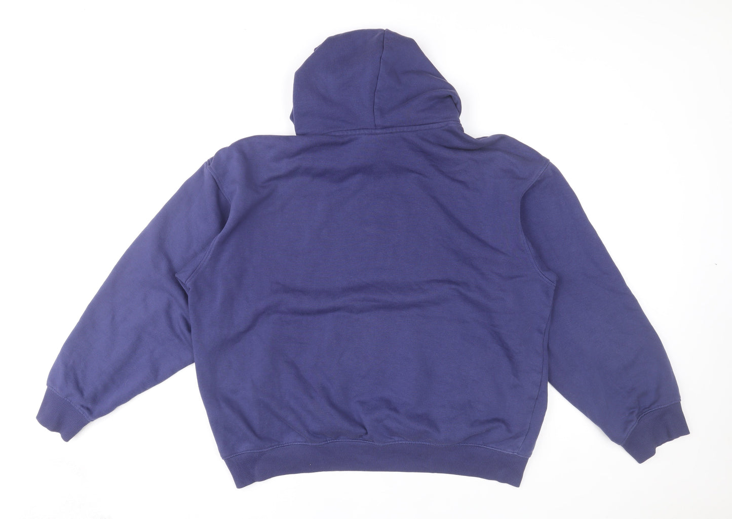Mens UK Size M H&M Blue Pullover Hoodie
