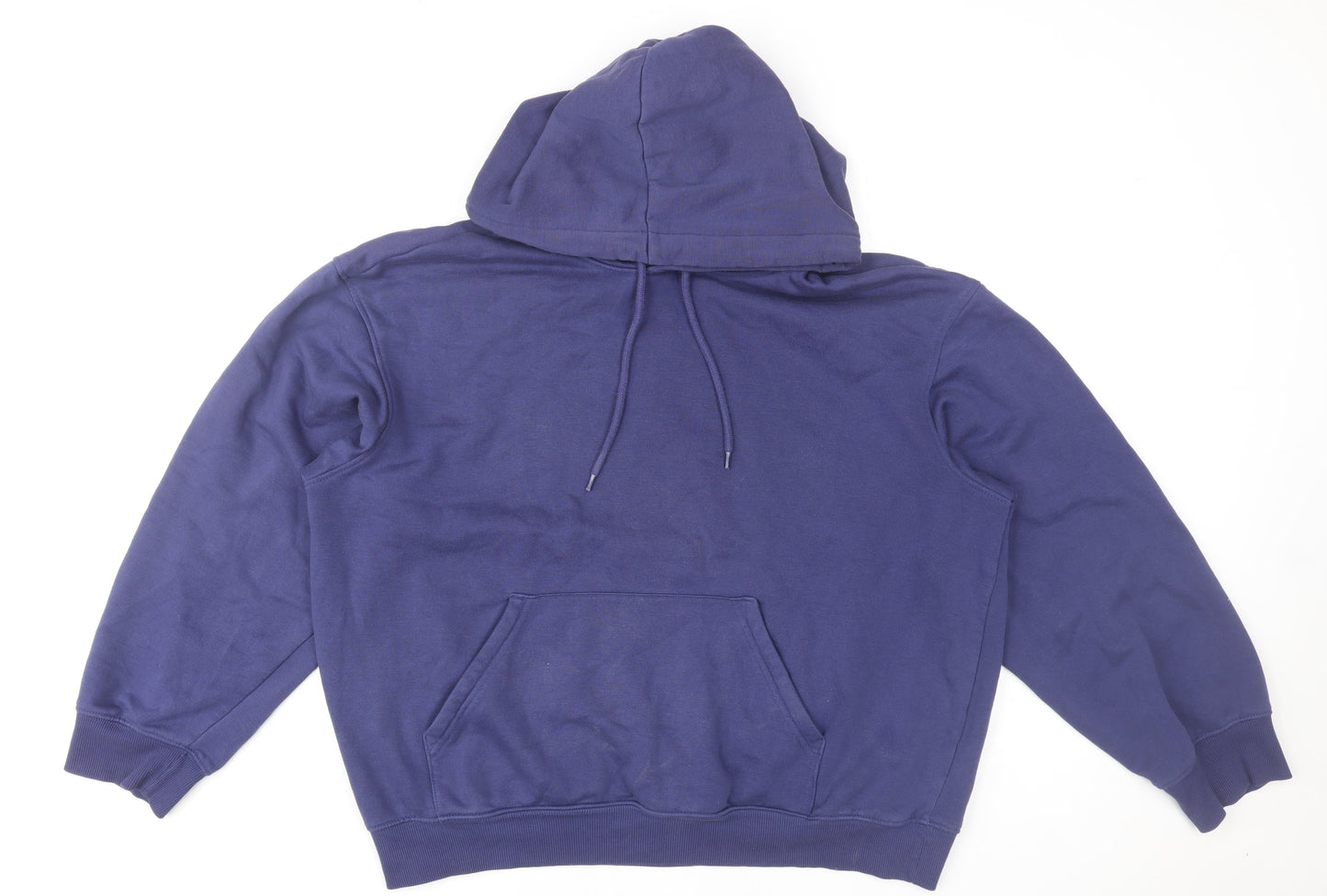 Mens UK Size M H&M Blue Pullover Hoodie