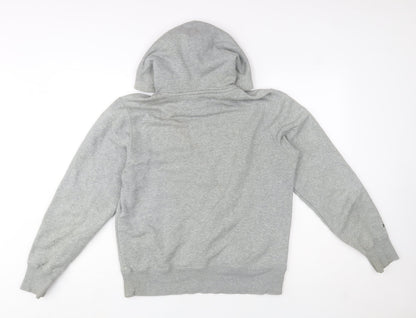 Mens UK Size S Nike Grey Pullover Hoodie
