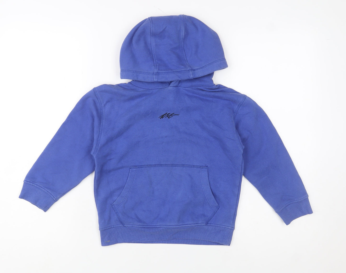 Boys UK Size 6 Years NEXT Blue Pullover Hoodie