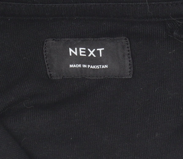 Boys UK Size 11 Years NEXT Black Basic Jacket